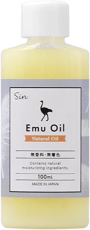 Domestic Emu Oil, 3.4 fl oz (100 ml), 100% Moisturizing Skin Care Oil