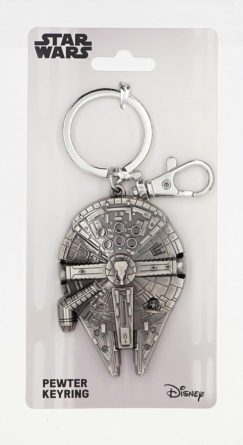 Llavero de estaño del Halcón Milenario de Star Wars