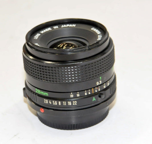 Canon MF Lens NewFD 28mm F2.8