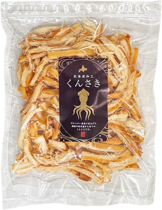Hokkaido Kitaren Soft Smoked Squid in Zipper Bag, 500g