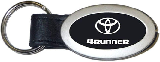 Toyota 4Runner 楕円形　メタル＆レザー　キーホルダー