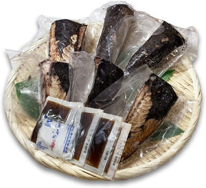 【For Home Use】Bonito Tataki Half Cut 6-Piece Pack Individually Wrapped Small Portions Vacuum Packed Frozen Tataki Sauce with Salt Attached Shipped from Kochi Charcoal-Grilled Bonito Katsuo Tataki