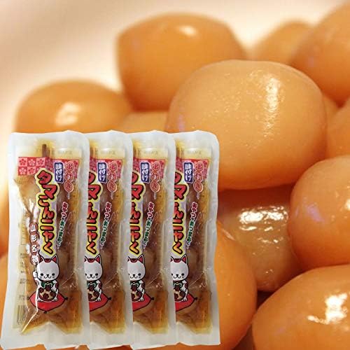 Yamagata Specialty Seasoned Ball Konnyaku NP (Tama Konyaku 4 Skewers x 4 Bags BM)