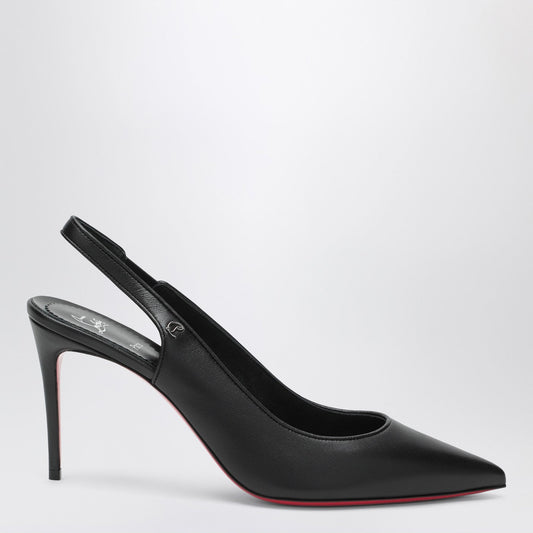 Christian Louboutin クリスチャンルブタンブラックスポーティーケイトスリングバックデコレテ - Image 1