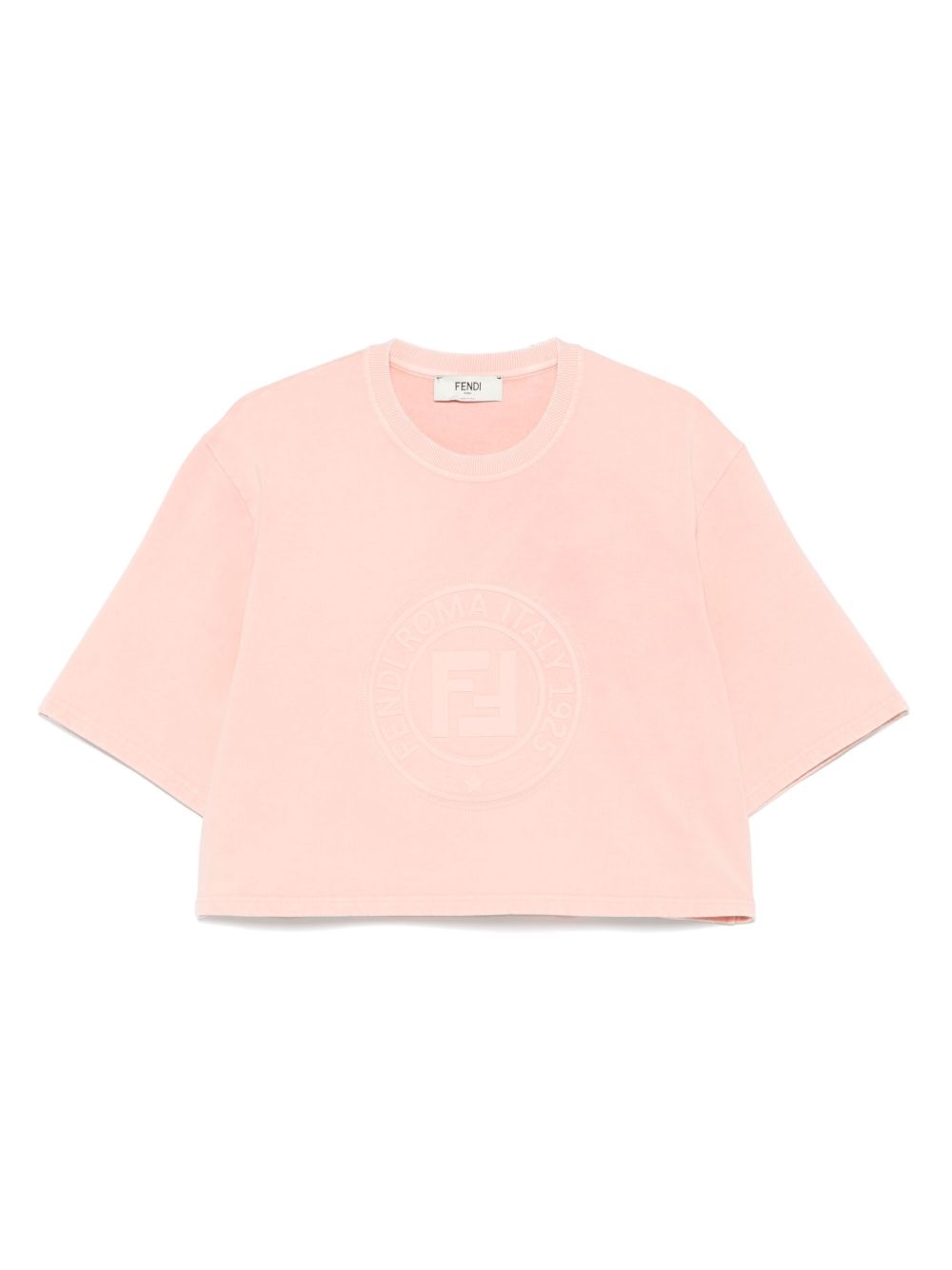 Fendi フェンディロゴコットンTシャツ - Image 1