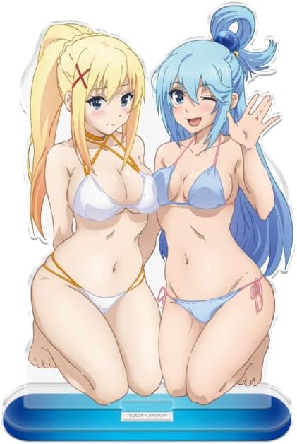 Blessing on this Wonderful World! 3 Acrylic Character Stand, Aqua & Dacnes