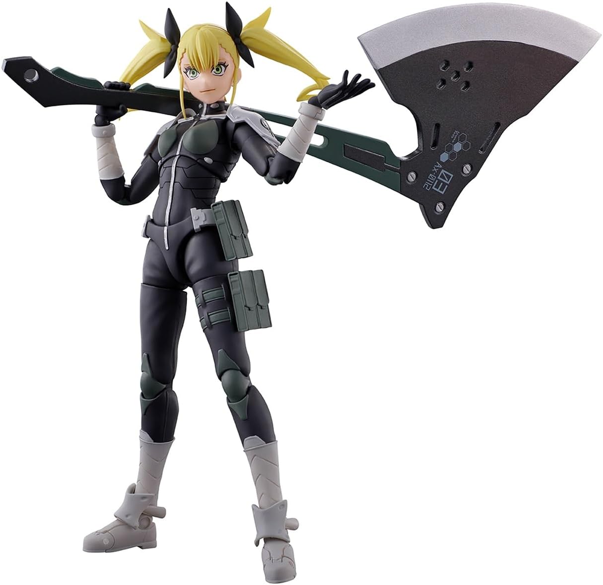 BANDAI SPIRITS S.H. Figuarts Kaiju No. 8 Kikoru Shinomiya, Approx. 5.1 inches (130 mm), ABS & PVC Pre-painted Action Figure