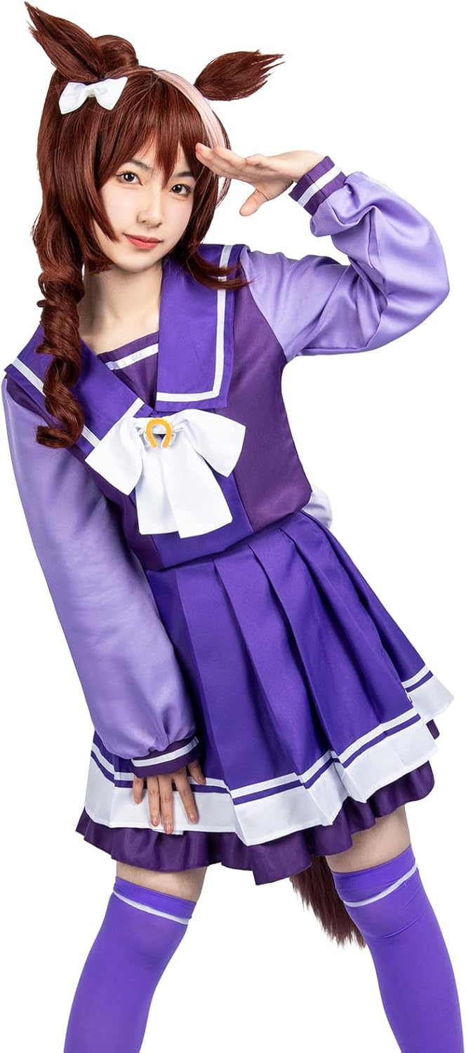 D∞DIROLVON Uma Musume Cosplay Costume, Pretty Derby, Toresen Gakuen, Uniform, Costume, Halloween, Christmas, Gift, Festival, Anime