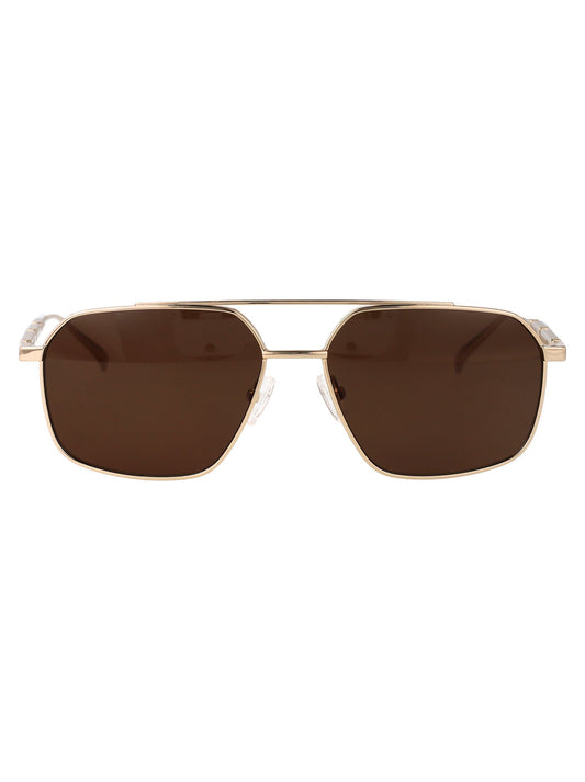 Alexander McQueen アレクサンダーMCクイーンアビエーターサングラスAM0477 S 002 - Image 1
