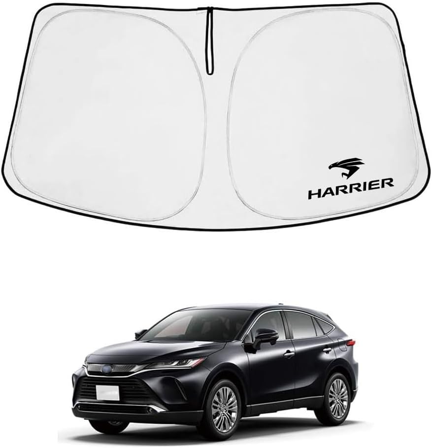 BOYOUS Toyota New Harrier 80 Series Improved Front Sun Shade Harrier Blackout Curtain Shade Car One Touch Window Glass Cover Set Car Overnight Goods Dress Up Parts Car Shade Custom Parts Accessories