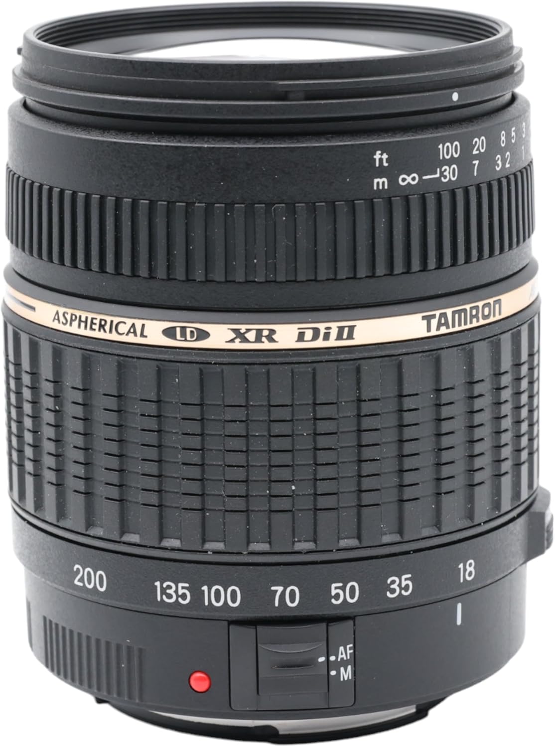 TAMRON HIgh Magnification Zoom Lens AF 0.71–7.9 inches (18–200mm) F3.5–6.3 XR Dill, For APS-C Only, A14