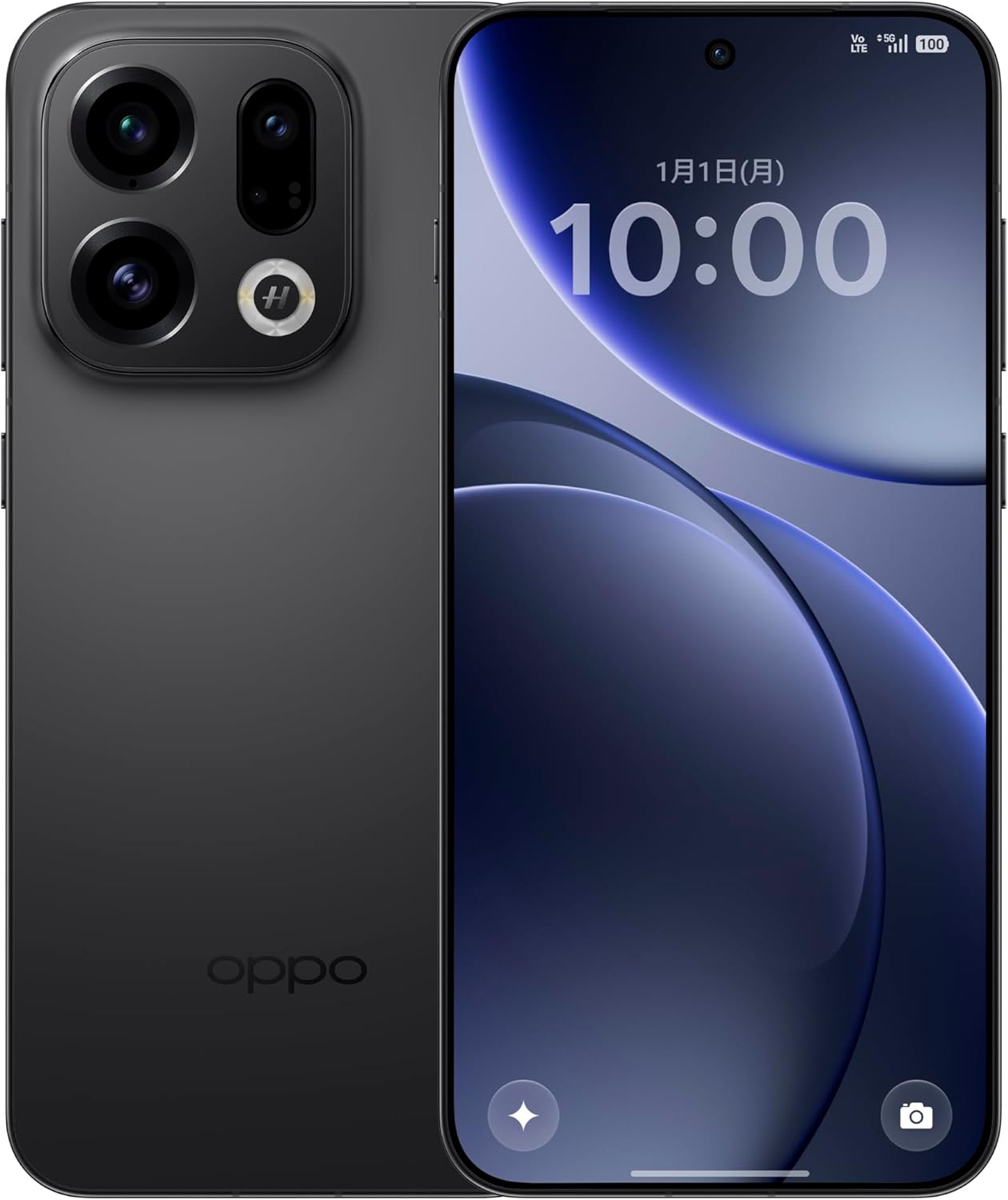 OPPO Find X9 SIM-Free Smartphone, 6.6 inches, Max 120 Hz, 16 GB + 512 GB, 50 Megapixels, Smartphone, 7025 mAh, 80 W Rapid / 50 W Wireless Charging, Oppo Mobile Phone, IP69 & 68, Dustproof, Waterproof, Space Black