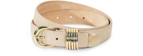 DÉHANCHE Hollyhock suede belt - Image 1