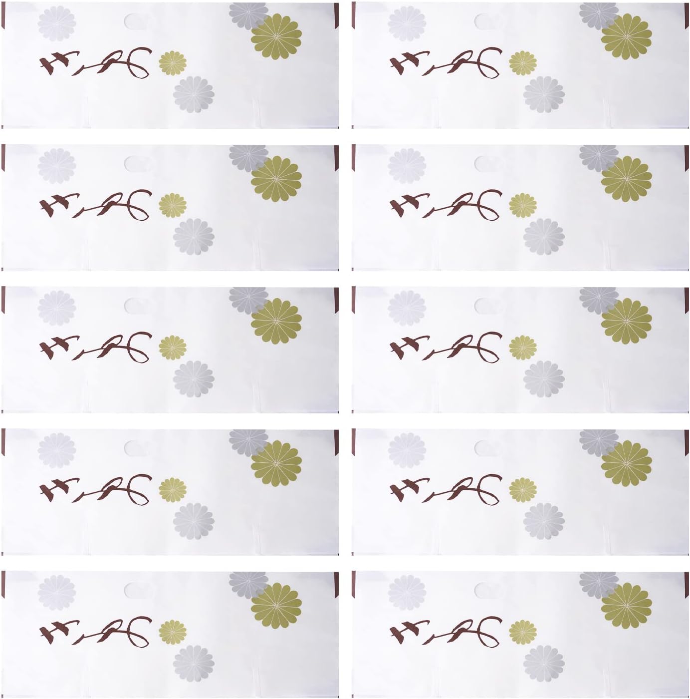 Amemari Paper for Kimono, 10 Sheets, Made in Japan, 32.7 inches (83 cm), Large Size, High Class Unryu Washi, Gifts, Gold Pieces, Kimono Bunko with Window, Storage, Set of 10, Kimono Wrapper, Protects