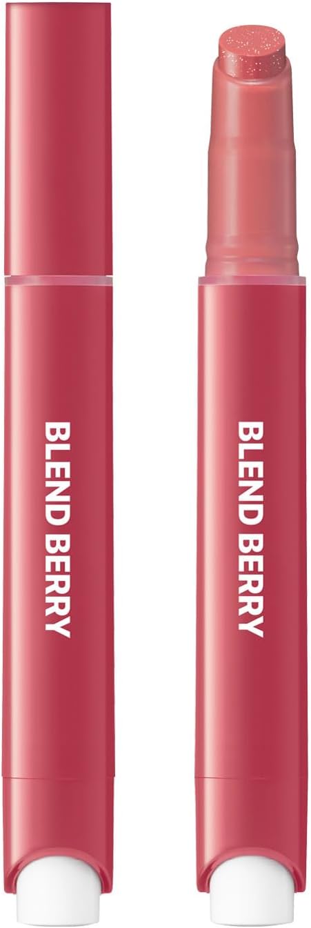 BLEND BERRY Lip Balloon 106 (Bright Ice Pink) Plumper, Glossy, Tinting Effect, Thick, Moisturizing, 0.09 oz (2.5 g)