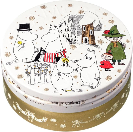 1597_MOOMIN WINTER HARMONY 2.6 oz (75 g), Steam Cream, Official, Made in Japan, Moisturizing, For Face, Body, Hands, Oatmeal, Natural Essential Oil, Natural Ingredients, Gift