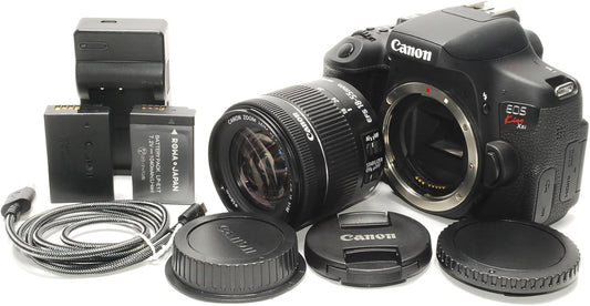 Canon Digital Single-lens Reflex Camera EOS Kiss X8i Lens Kit EF-S18-55mm F3.5-5.6 IS STM Included KISSX8I-1855ISSTMLK