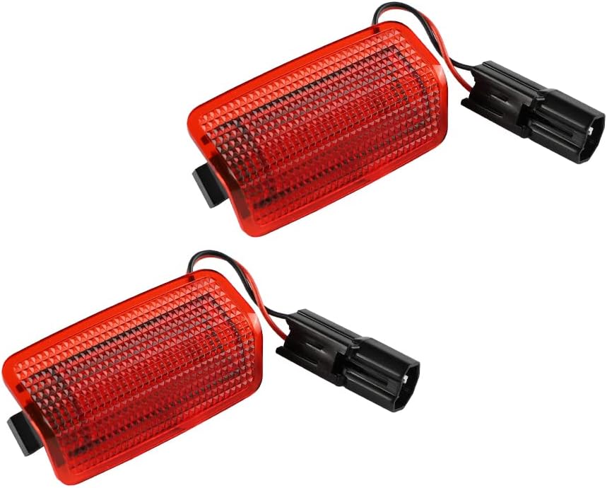 Catland Toyota Courtesy Lamp LED Red Warning Light Door Light Interior Prius 20 Series 30 Series 50 Series Vellfire 20 Series 30 Series Alphard 20 Series 30 Series Prius PHV 50 Series Estima 50 Series