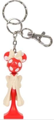 [TokyoDisneyResort] Minnie Style Studio Torso Key Chain, Tokyo Disney Resort Exclusive Minnie Mouse Keychain