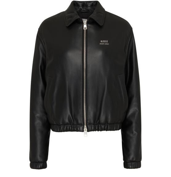 AMI PARIS レザー製ジャケット - Image 1