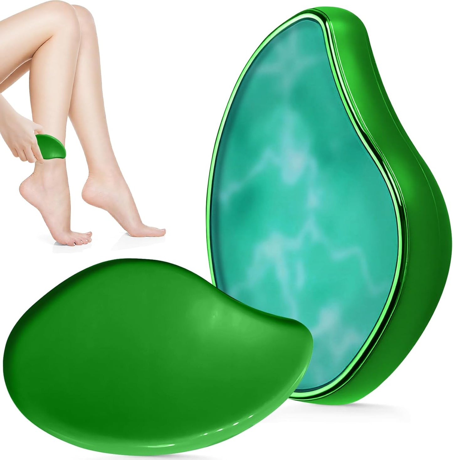 Hair Removal Device, Just Rub, 2025 New Arrival! NanoGlass Next-Generation Device, Painless, Exfoliating Device, Nano Glass, Physical Hair Removal, Unisex, Fashion, Easy Care, Environmentally Friendly
