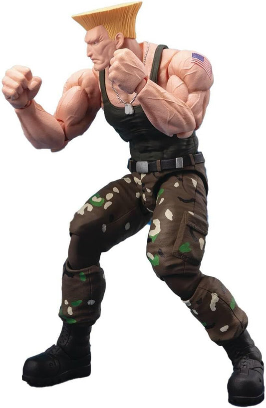 S.H. Figuarts Street Fighter Series Guile Outfit 2 - Approx. 6.3 inches (160 mm), ABS & PVC Pre-painted Action Figure