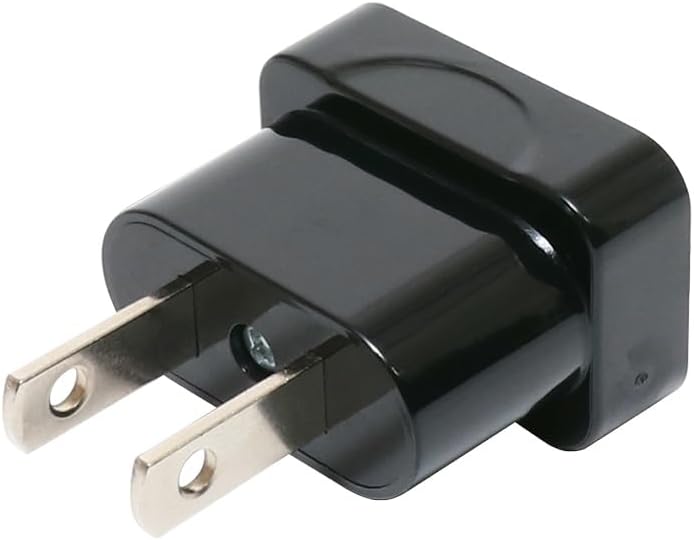 Miyoshi Japanese Domestic Power Conversion Adapter C Type to A Type MCO MBA-KC Power Conversion Plug for Domestic and Overseas Appliances