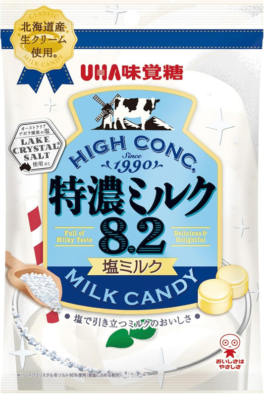 UHA Mikakōtō Special Concentrated Milk 8.2 Salt Milk 75g x 6 Bags