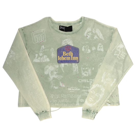 PALY 'BETHLEHEM' LIGHT GREEN LONGSLEEVE