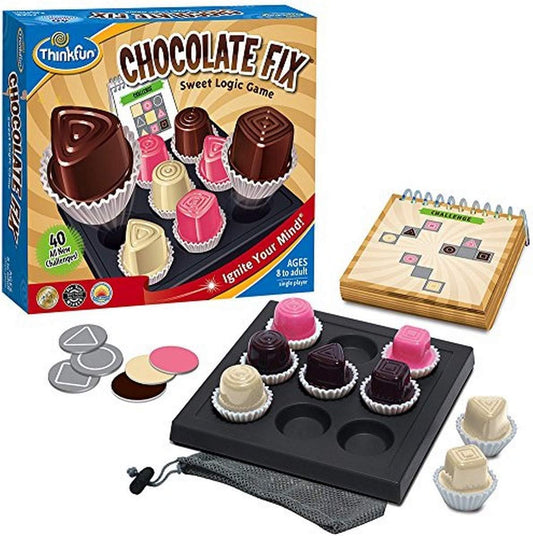 ThinkFun 「チョコレート・フィックス」76330 論理的推理力を育むゲーム 日本語説明書付 8歳~