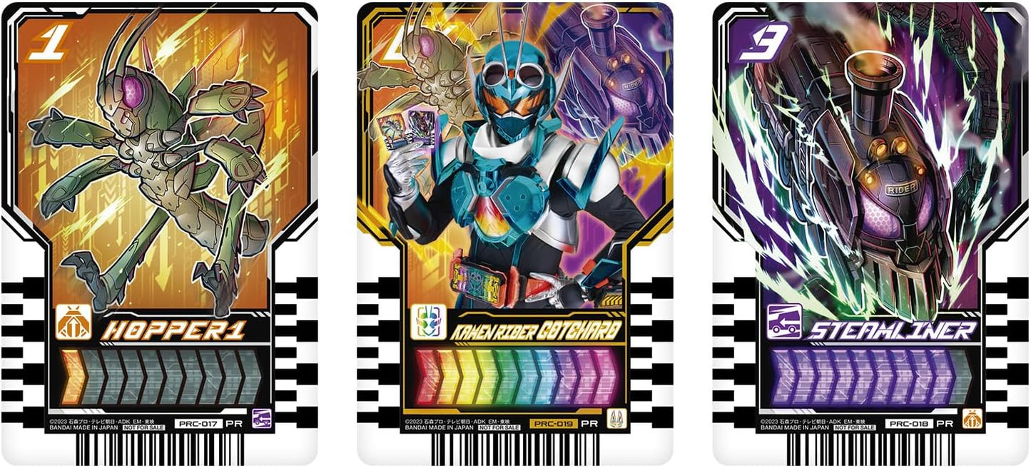 BANDAI Campaign Prize Kamen Rider Gotchard Ride Chemy Trading Card Multi Color