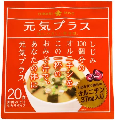 Hikari Miso Genki Plus Ornithine Miso Soup 20 servings