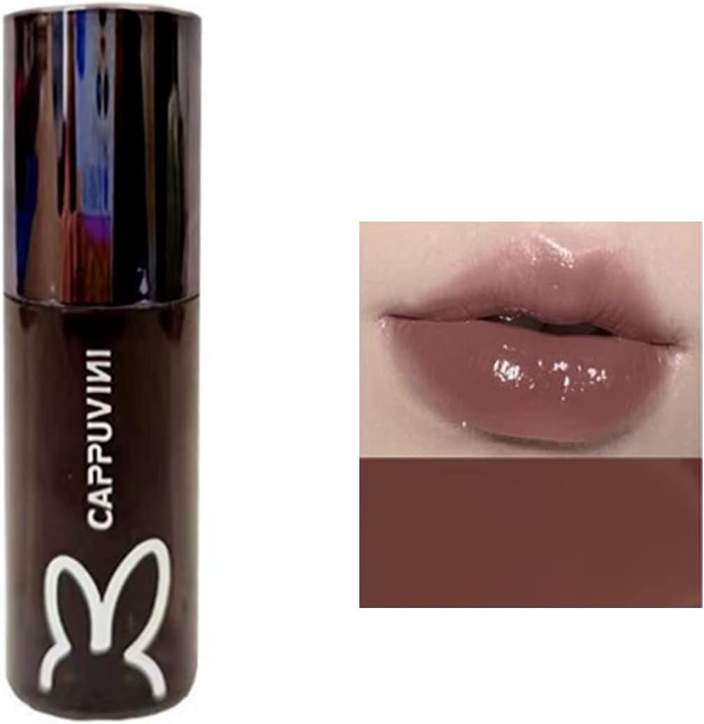 Lip Tint, Mirror Tint, Moisturizing, Glitter, High Color, Long Lasting, Lipstick, Gloss, Moisturizing, Non-Stick Lip Mask, Lip Gloss, Won't Fall Off, Popular, Red Lip, 9 Colors, Chinese Cosmetics