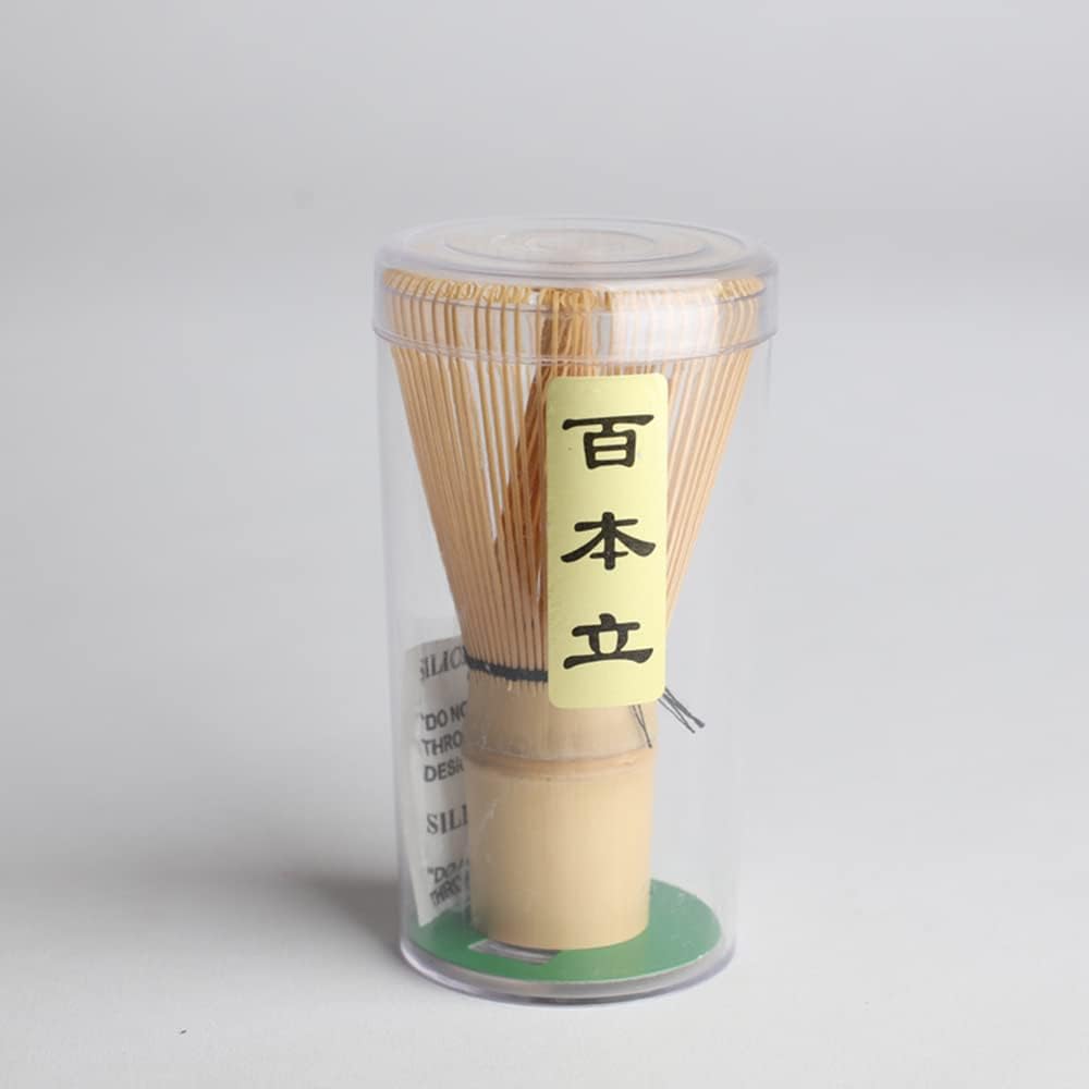 Tea Utensil Hyakuhontachi Tea Strainer Bamboo Matcha Powder Frothing Tool Tea Ceremony Traditional Craft 100-Piece Set (Hyakuhontachi 1PCS)