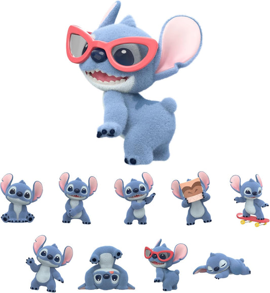 Disney x Top Toy Hello Stitch Summer Festival Series Blind Box Figure, Summer Festival Series, Cute, Stylish, Present, Surprise, Disney