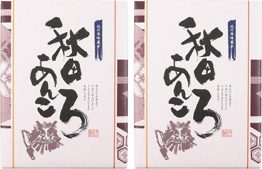 Northern Delicious Sweets, Akita Ankoro Mochi, 2 Boxes, Pack of 12 x 2