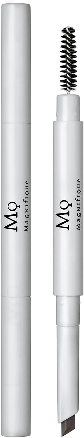 Magnifique Eyebrow Pencil, Men's, Natural Gray, For Beards, Makeup, 0.01 oz (0.3 g), Magnifique KOSE