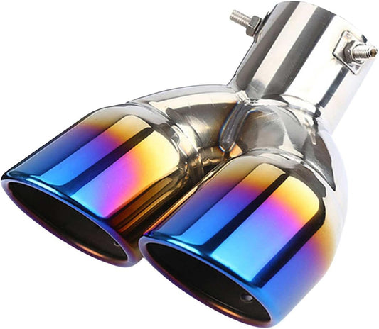 Toyota Prius 60 Series PRIUS 5th Generation ZVW60/MXWH60 Tailthroat, Stainless Steel, Muffler Cutter, Tail Throat, Car Exhaust Pipe, Double Exhaust Pipe, Decorative Accessories, Exterior Parts Easy