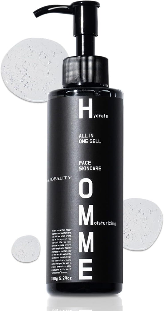 All-in-One Gel, Moisturizing Gel, Men's Skin Care, Ceramide, Lotion, Milky Lotion, Beauty Essence, All-in-One, Moisturizing, Made in Japan, 5.3 oz (150 g)