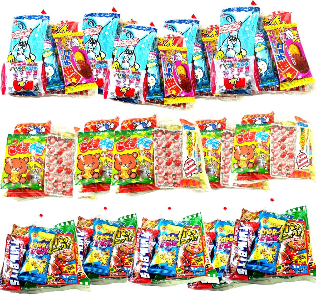 Dagashi, Assorted Sweets, Set of 5, Set of 15, (Monkichi Limited Edition), Dagashi, Parties, Events, Presents, Children's Associations