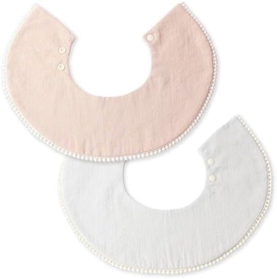 Made in Japan, Bon Bon Lace, Bib, Stylish, Cute, Baby Shower, Free Wrapping, Popular, 100% Cotton, Baby Products, Present, Bib