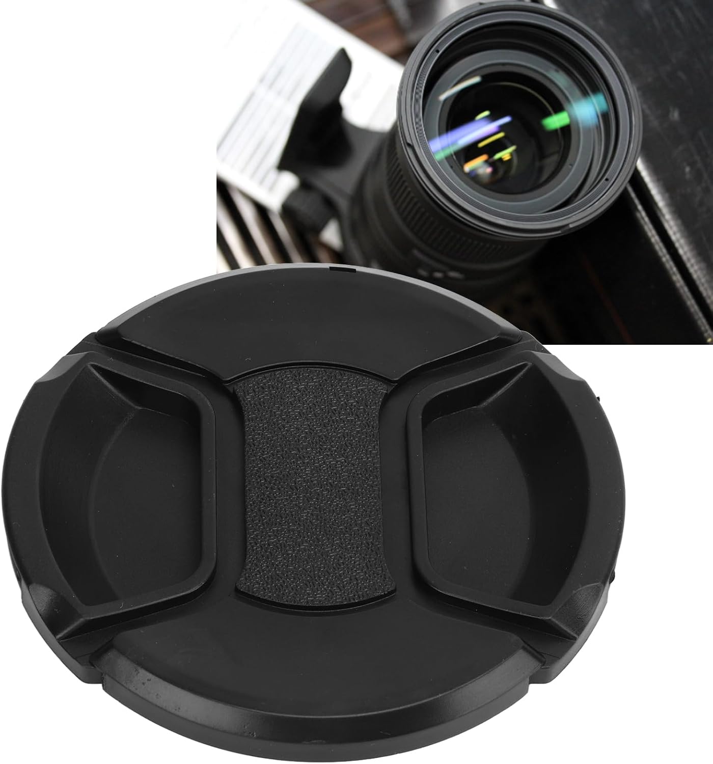 Sigma 95mm Lens Cap Lens Back Cover 95mm Lens Cap ABS Material Full Protection for Sigma 50‑500 150‑600 Nikon 200‑500