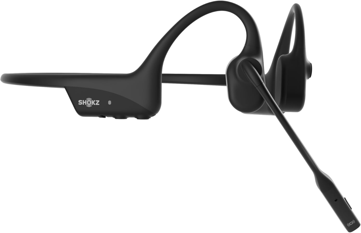 Shokz OpenComm2 2025 Upgrade, Business Earphones, Bone Conduction, Wireless, Bluetooth 5.1, Open-Ear Headphones, Don't Block Ears, Auto Pairing Headphones with Mic, Technical Standards Certified