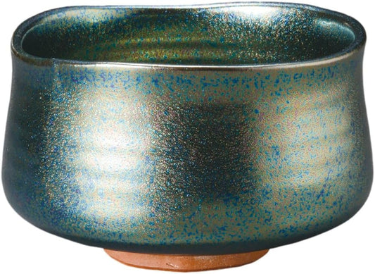 Matcha Bowl, Matcha Rice Bowl, Iris Tube Shaped Matcha Bowl, Pottery, Mino Ware, Made in Japan