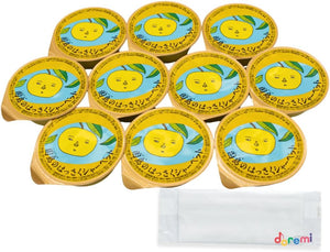 Doremi Original Set, Hasaku Sherbet, Made in Inshima, 2.6 oz (75 g) x 10 Pieces + 10 Sorbet Wooden Spatula, For Guests, Home Use, Made in Japan, Hiroshima