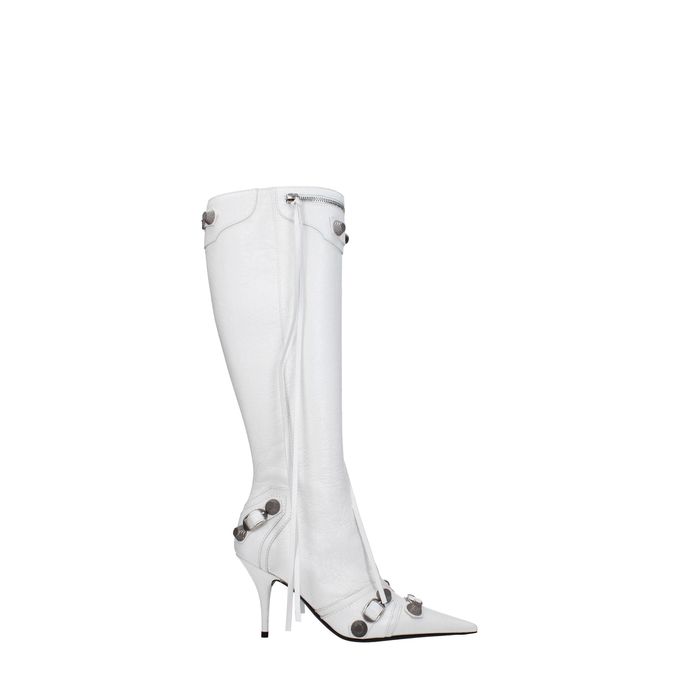 Balenciaga バレンシアガブーツレザーホワイト/光学白 - Image 1