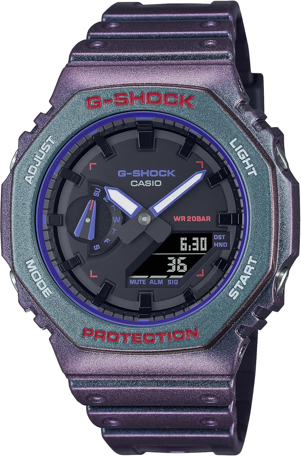 Casio G-Shock GA-2100AH-6A Men's Watch, sports