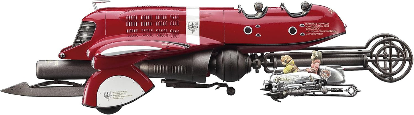 Last Exile -Ginyoku no Fam- Tatiana's Van Ship & Fam's Vespa (Plastic model kit)