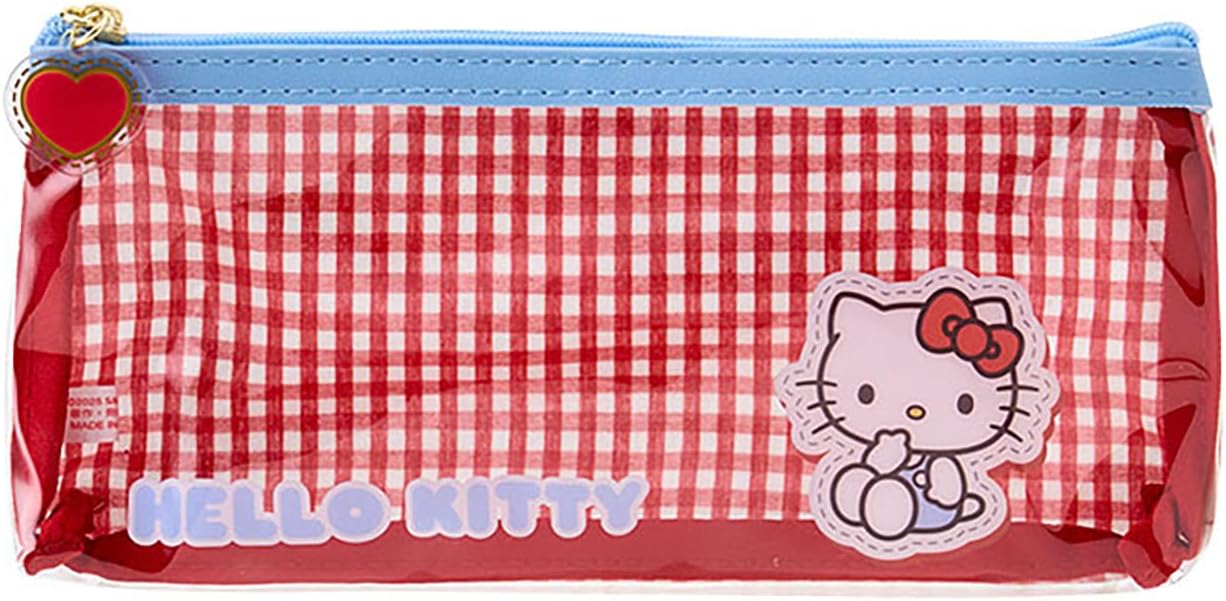 Sanrio Clear Pencil Case, PVC, Laminated Cotton, For Ages 3 and Up, Character 2025