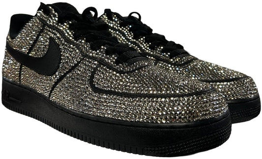 BOSSI 'BLACK/CRYSTAL' RHINESTONE SNEAKER